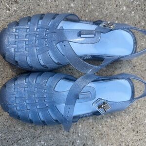 Girls size 2 Mini Melissa sandals worn only a few times